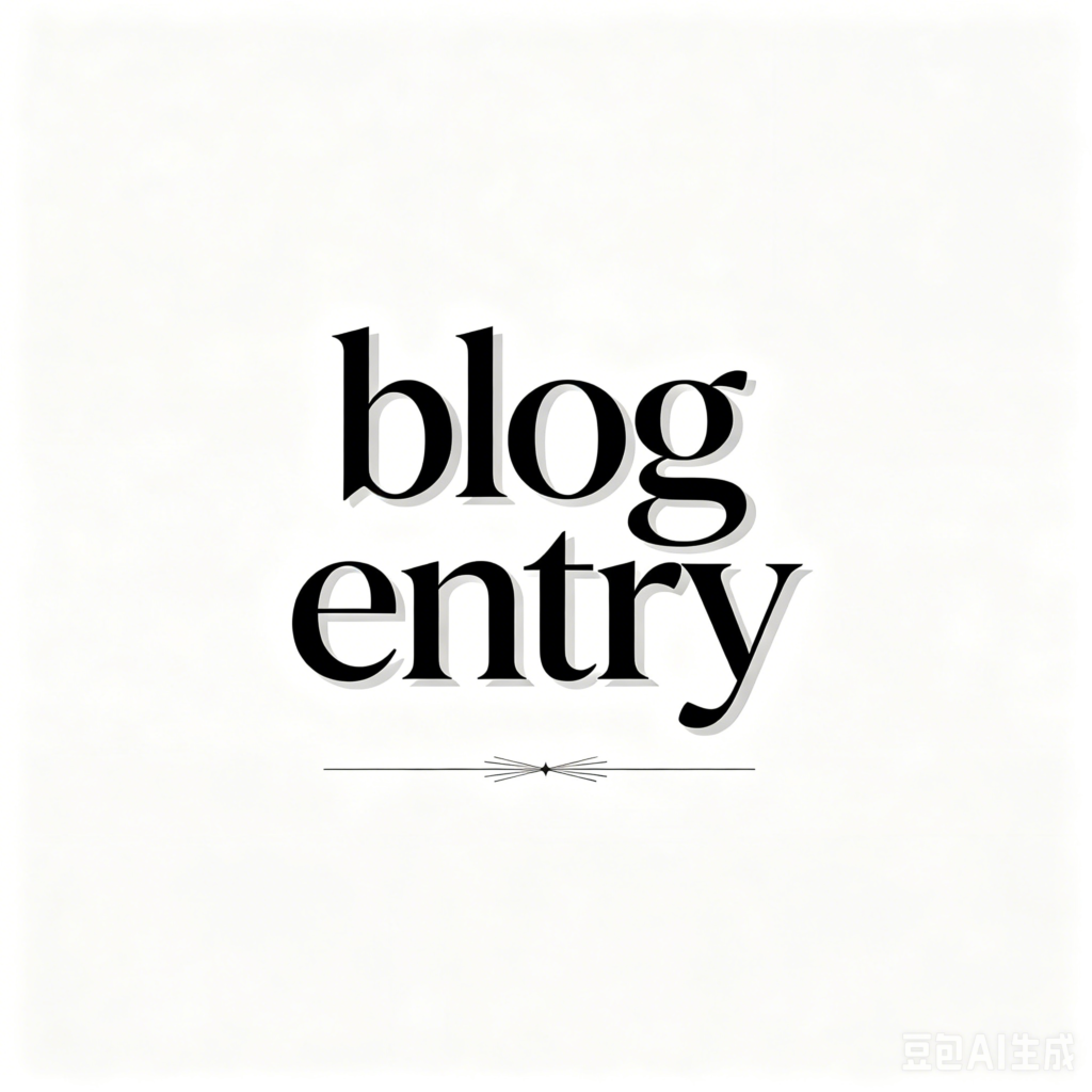 blog entry